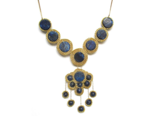 Hyades Necklace, lapis