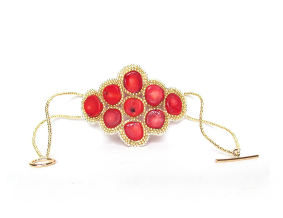 Laloo – Constellation Bracelet, coral