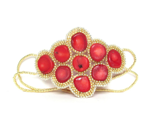 Laloo – Constellation Bracelet, coral, back