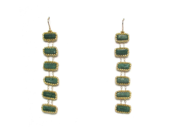 Laloo – Jianmu Ladder, green onyx long