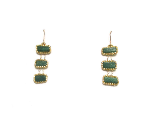 Laloo – Jianmu Ladder, green onyx short