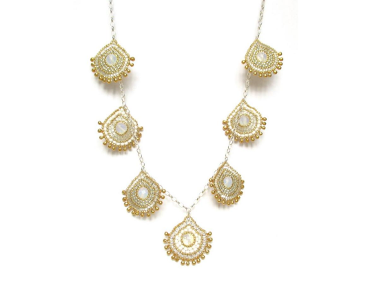 Laloo – Keilani Teardrop Necklace, moonstone