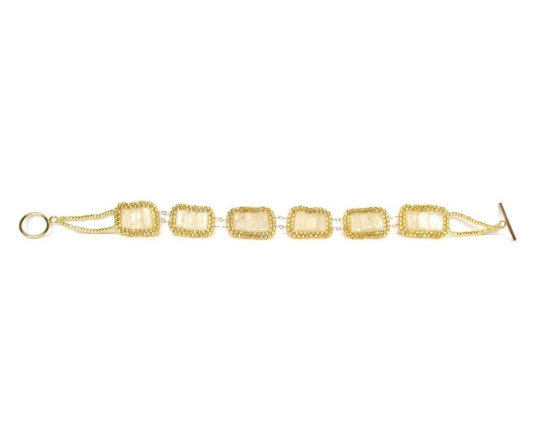 Laloo – Stepping Stone Bracelet, quartz, length