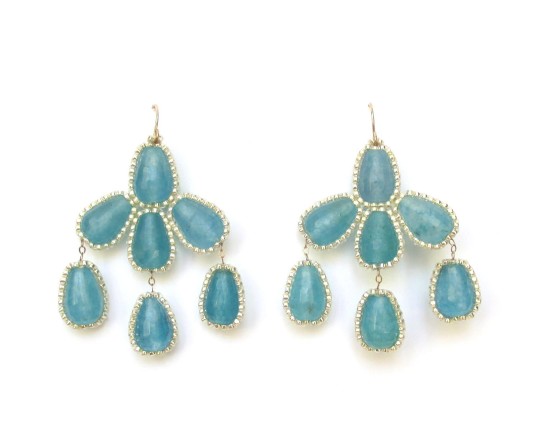 Laloo – Hyades Earrings, blue jade