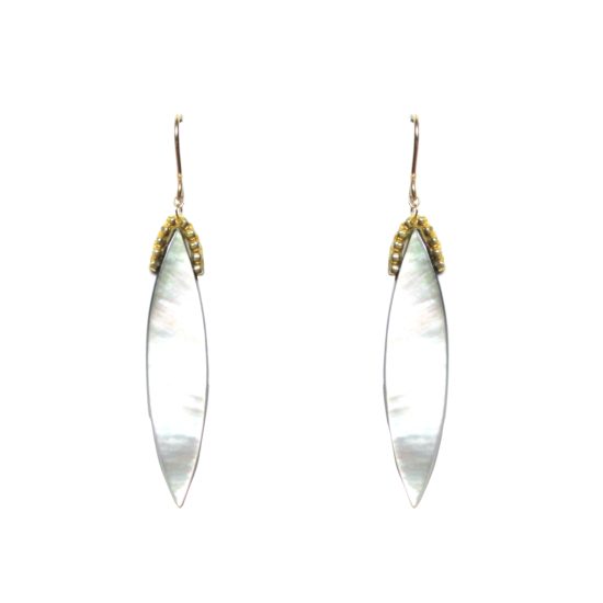 Laloo – Surf Earrings, abalone